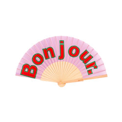 Helio Ferretti Bonjour Βεντάλια Μωβ
