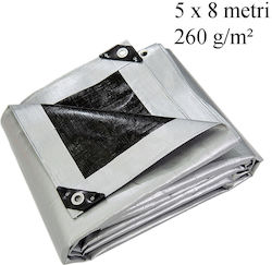 MP Στρογγυλός Αδιάβροχος Μουσαμάς 260gr/m² με Διάμετρο 5μ. Βαρέως Τύπου Γκρι MP Στρογγυλός Αδιάβροχος Μουσαμάς 260gr/m² με Διάμετρο 5μ. Βαρέως Τύπου Γκρι
