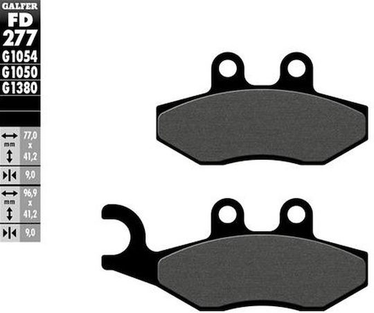 Galfer Kh353 Semi-metallic Scooter Brake Pads