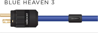 Nordost Καλώδιο Ηχείου Ατερμάτιστο 1m BLUE-HEAVEN-3-POWER-1M