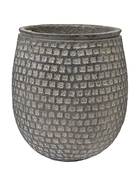Atmosphera Cube Κασπώ Τσιμεντένιο Γκρι 24.5x24.5x28εκ.