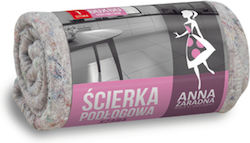 Anna Zaradna Gray Floor Cloth 60x60cm