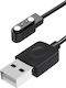 Zeblaze USB Charging Cable for Smartwatch Ares 3 Plus Black Ares3plus-usb