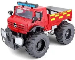 Camion De Pompieri Cu Telecomandă Mercedes Unimog 1:16 27/40mhz