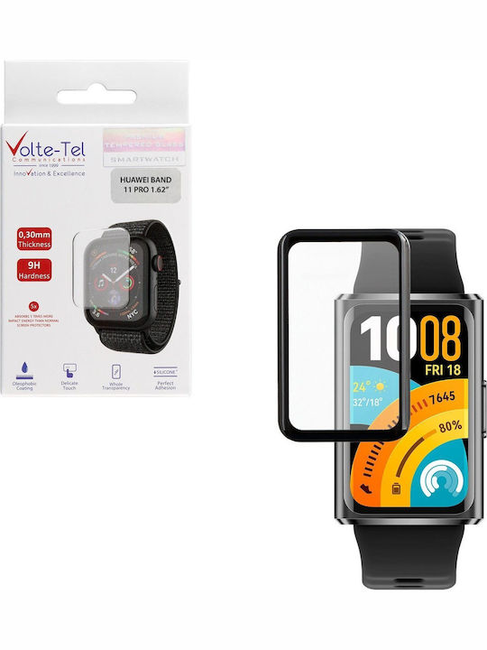 Volte-Tel Full Face Tempered Glass for Huawei Band 11 Pro 1pc