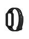 Λουράκι Σιλικόνης Μαύρο (Xiaomi Smart Band 9 Active)