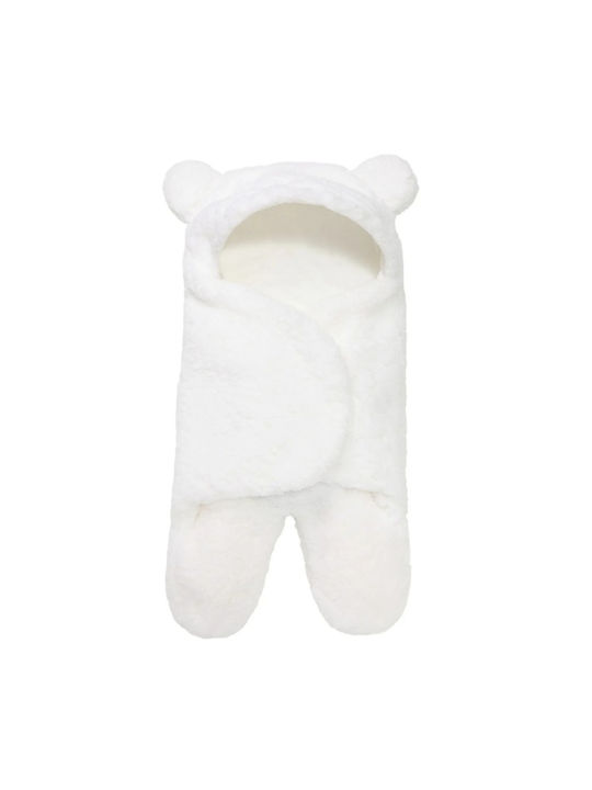 Pătură Pepinieră Swaddling Albă 50x70cm