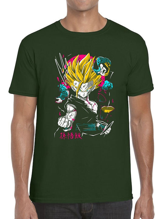 T-shirt Stylized Character Art Print Yellow Hai...