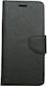 Nokia Wallet Δερματίνης Μαύρο (Nokia 8)
