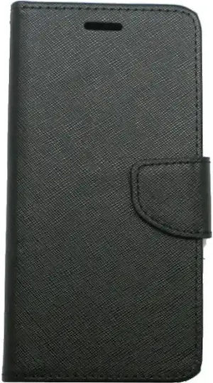 Nokia Wallet Δερματίνης Μαύρο (Nokia 8)