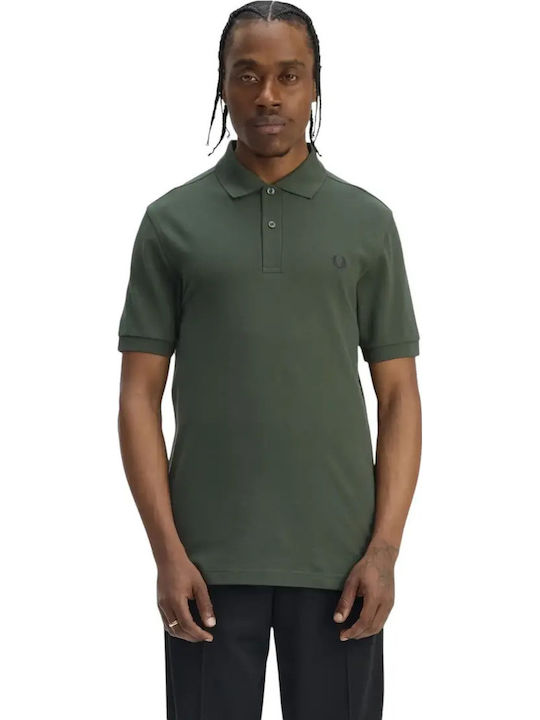 Fred Perry Shirt Polo Μπλούζα Πράσινη