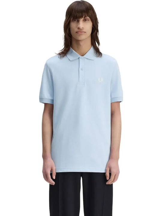 Fred Perry Shirt Polo Μπλούζα Γαλάζια