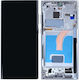 Screen with Touch Mechanism and Frame for Galaxy S22 Ultra (White)