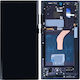 Screen with Touch Mechanism and Frame for Galaxy S22 Ultra (Black)