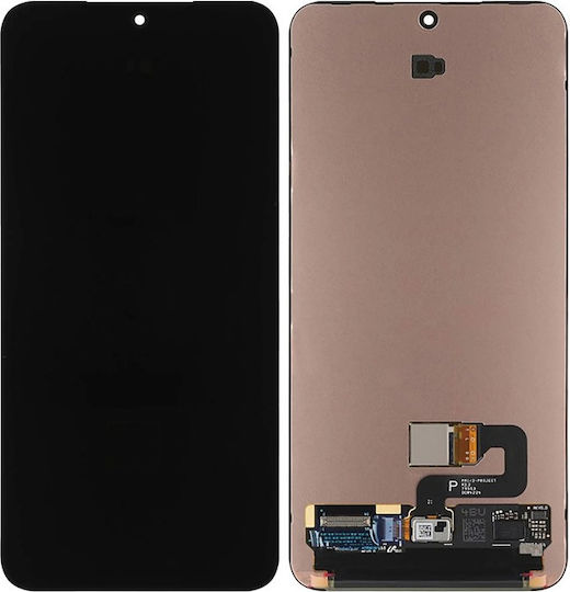 Οθόνη με Μηχανισμό Αφής για Galaxy S25 (Μαύρο)