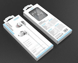 Ezra Ep-25 In-ear Handsfree Earphones with 3.5mm Plug White