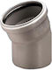 Ht Elbow Grey Pvc 110/22st Wavin-000618 W/3060342421