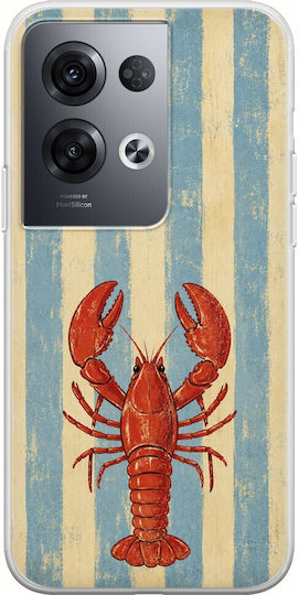 Θήκη Salt & Stripe Collection Catch Oppo Reno 8 Pro 5g Flexible Tpu Διάφανη Σιλικόνη
