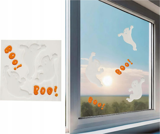 Fiestas Guirca Autocolant Decorativ Pentru Copii Pentru Sticlă 20x20cm 5 Bucăți