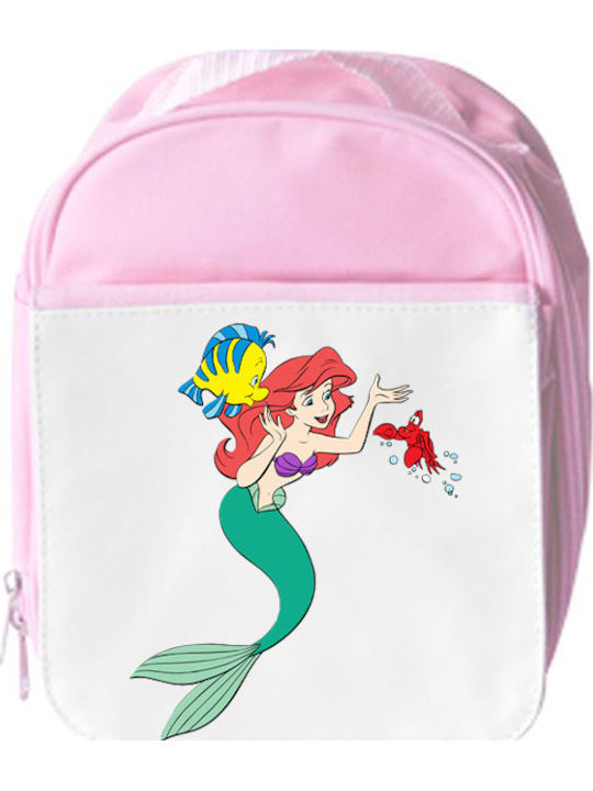 Children's Bag Ariel Pink 33x25x10cm