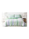 King Size Bed Sheets Set with Rubber Hugger 240x260cm Veraman (4 Pieces)