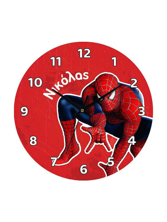Kinder Wanduhren Spiderman 30cm