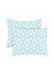 Astron Italy Set Pillowcases Petrol Blue 52x72cm