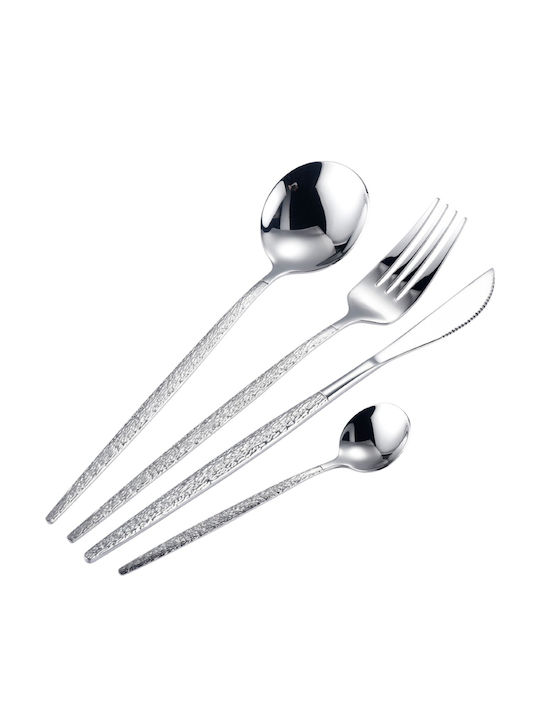 Swiss Haus Cutlery Set Stainless Steel Copper 24 Pieces