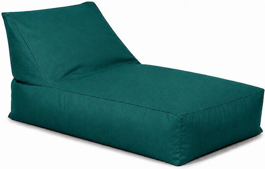 Pouf Liegestuhl Wasserdicht Grüne 150x75x30cm
