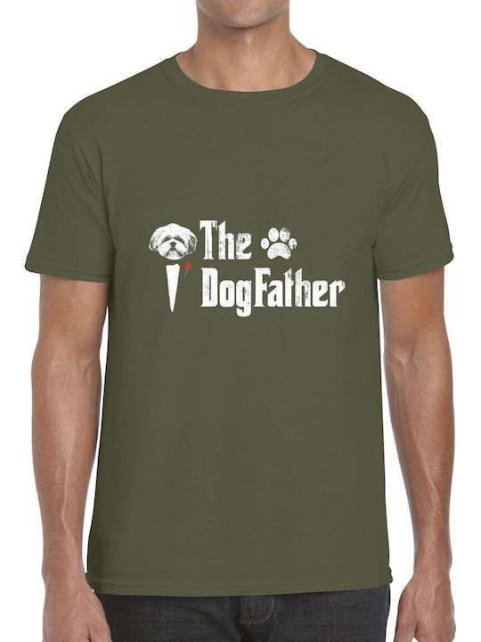 T-shirt DogFather Dog Paw Rose Pop Culture Mili...