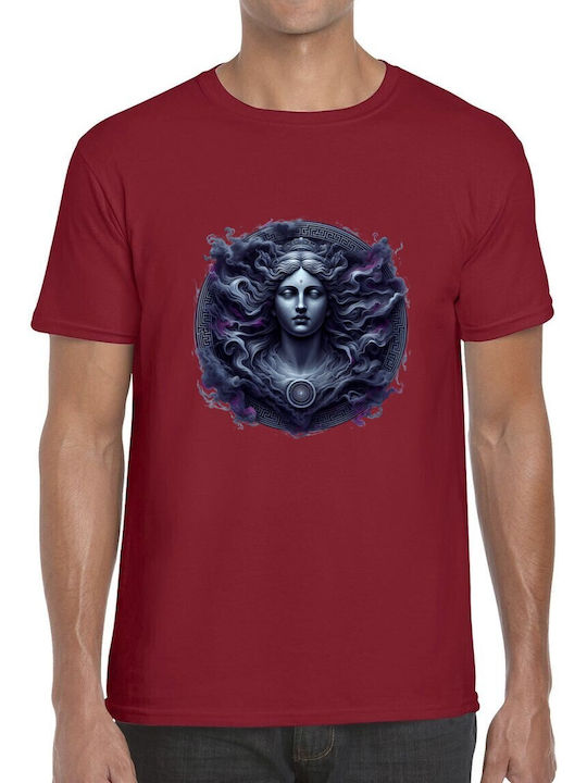 T-shirt Stylized Woman Swirling Hair Pop Cultur...