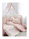 Vesta Home Κουνουπιέρα Δωματίου από Τούλι Ροζ 490x180εκ.