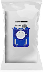 Philips Σακούλες Σκούπας 10τμχ Συμβατή με Σκούπα Electrolux / Philips / AEG