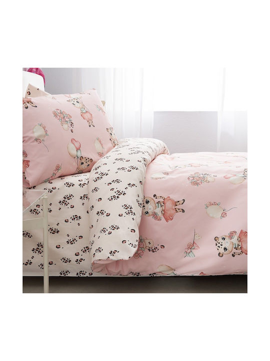 Vesta Home Παιδικό Κουβερλί Μονό Ροζ 160x230εκ.