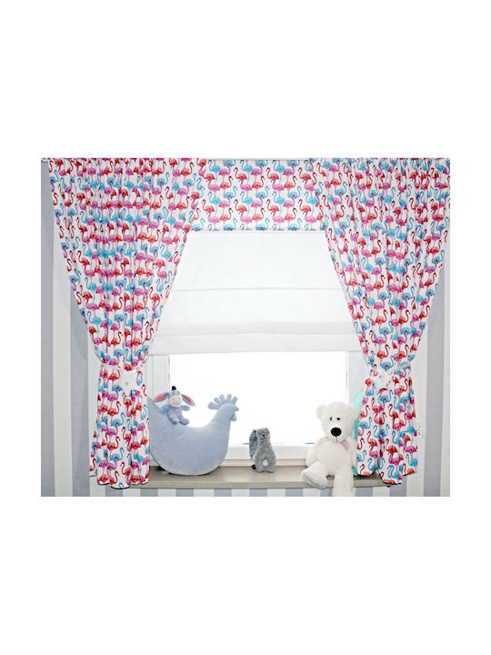 Extrapościel Κουρτίνα Παραθύρου με Τιράντες With White 160x250εκ.