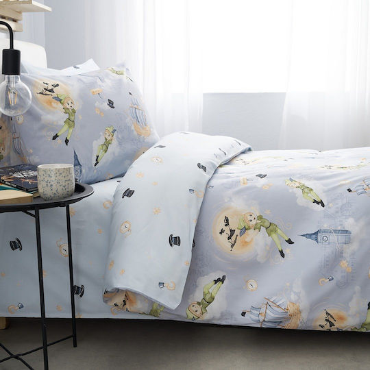 Vesta Home Pătură pentru copii de o persoană Albastru deschis 160x230cm