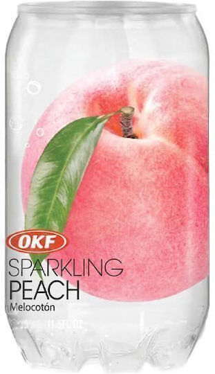 OKF OKF Eistee Pfirsich mit Kohlensäure in Kiste 350ml