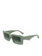 Karl Lagerfeld Ochelari de Soare Pentru Femei Cu Ramă Din Plastic Verde Și Lentile Verzi