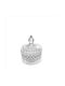 Espiel Glass Sweet Jar with Lid 8.5x14cm Transparent