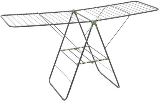 5Five Uscătoare De Rufe Pliabilă De Pardoseală Metalică Cu Lungimea Suportului De Uscare A Hainelor 23m