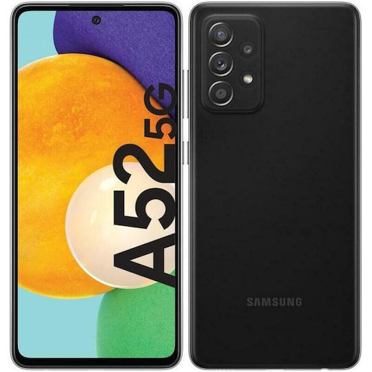 Samsung Galaxy A52 (6/256GB) Negru Fantastic Recondiționat Clasificare A