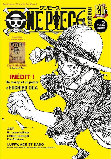 One Piece Magazine Tome 02 French Edition 9782344027615, FRENCH EDITION PB