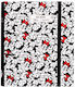 Premium Κλασέρ 2 Κρίκων Λάστιχο Disney Minnie Mouse Rocks Dots