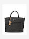 Women's Black Shoulder Bag