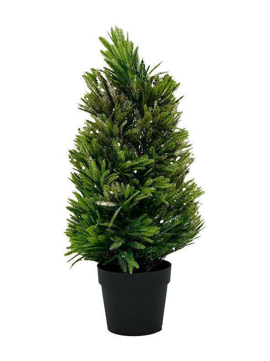 Christmas Decorative Tree Pot Fylliana Green Colour 10x35cm