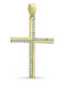 CHrysolithos Women's Gold Cross 9K Without Chain ST1529