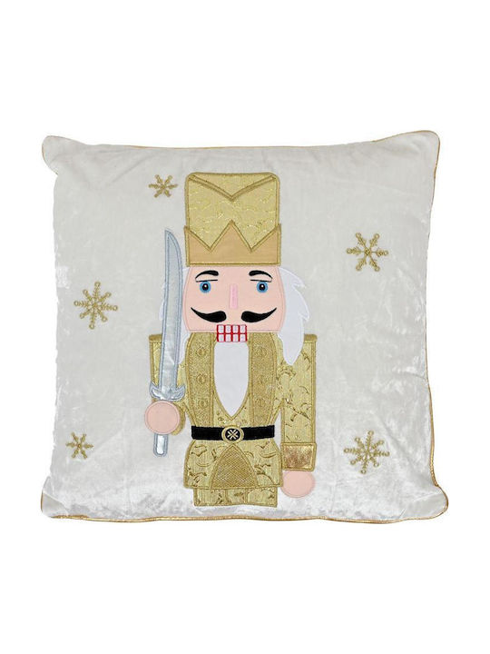 Christmas Decorative Pillow Nutcracker Fylliana...