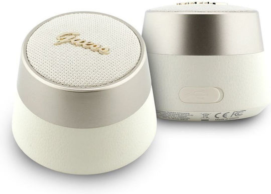 Guess Script Ηχείο Bluetooth 5W με Διάρκεια Μπαταρίας έως 3 ώρες Χρυσό