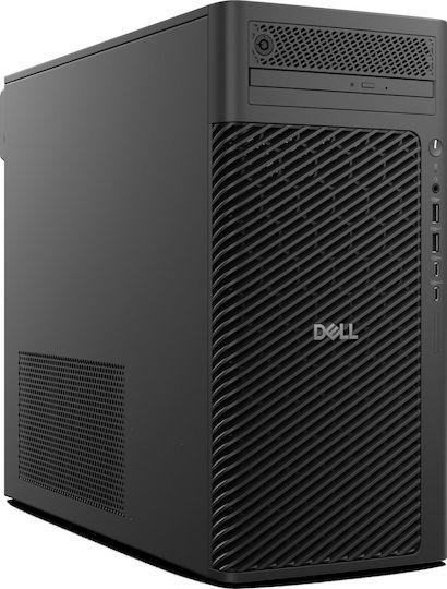 Dell Pro Max Tower T2 Настолен компютър (Ultra 7-265/32GB DDR4/1.0TB SSD/W11 Pro)