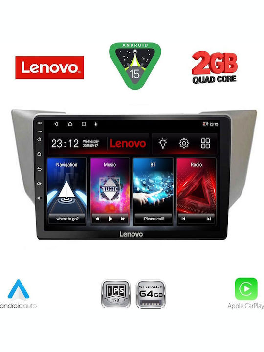 Lenovo Lvd 2345_cpa 9 инчов мултимедиен таблет Lexus Rx 300 – 400 модел 2003-2008